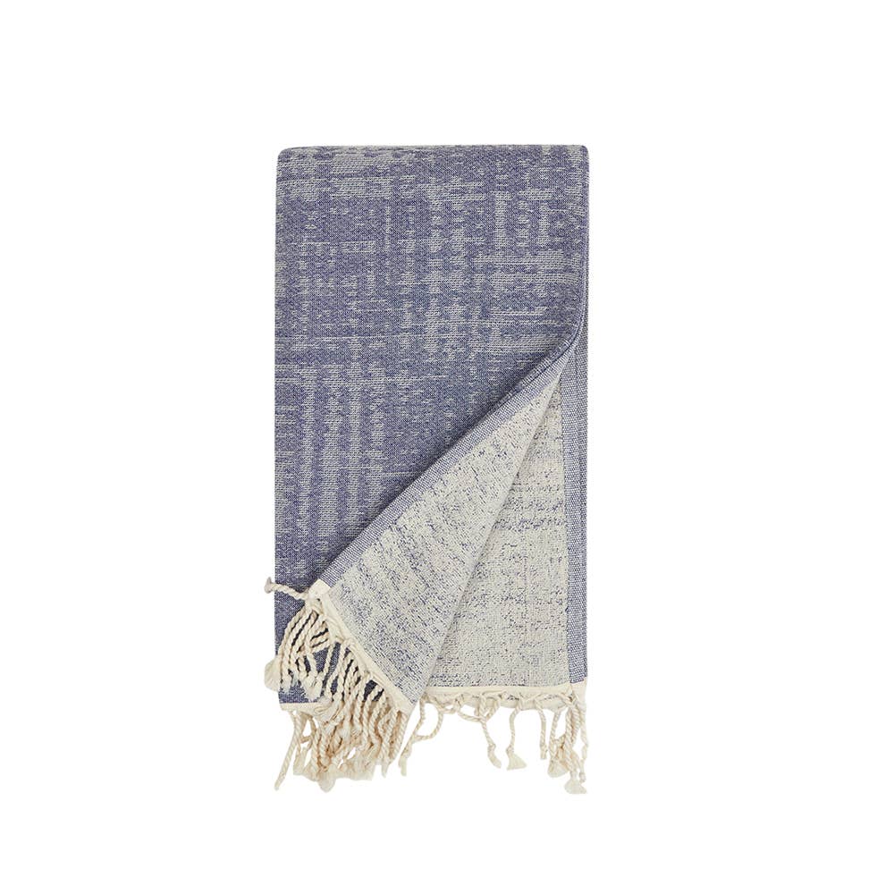 Toallas turcas antiguas con respaldo de rizo