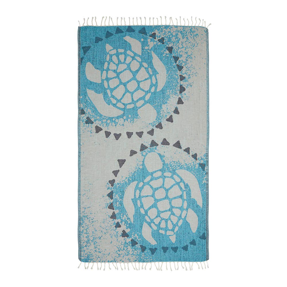Turtle's Dream Turkish Beach Towel