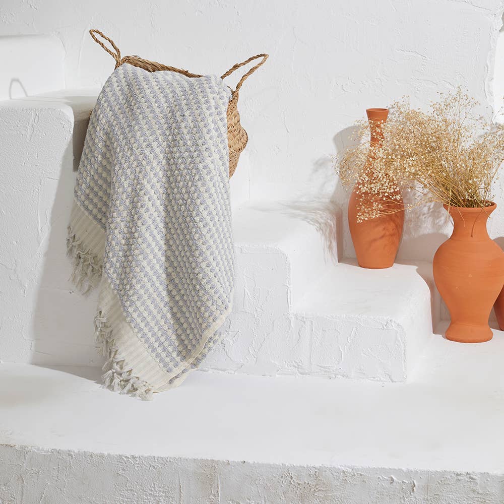 Handloomed Bath Turkish Towels Farmhouse Boho Rustic Thick