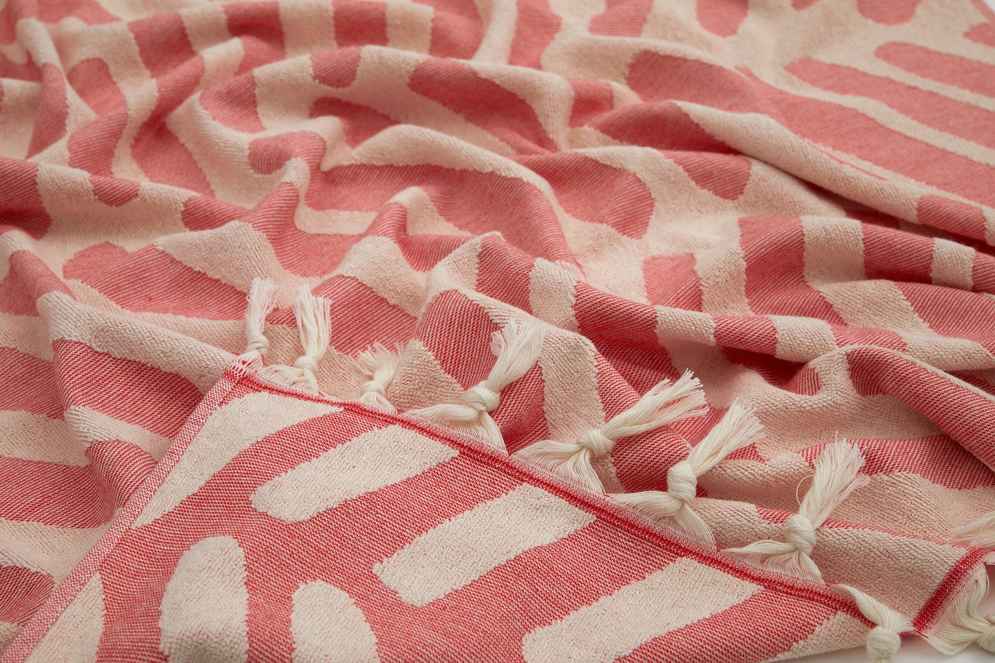 Fishbone Terry Towels 36x66