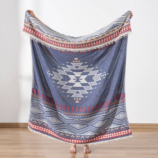 Cotton Throw Blanket Home Decor Farmhouse Cover