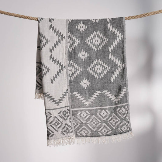 Aztec Turkish Hand Towel Guest Farmhouse Tribal Home Decor