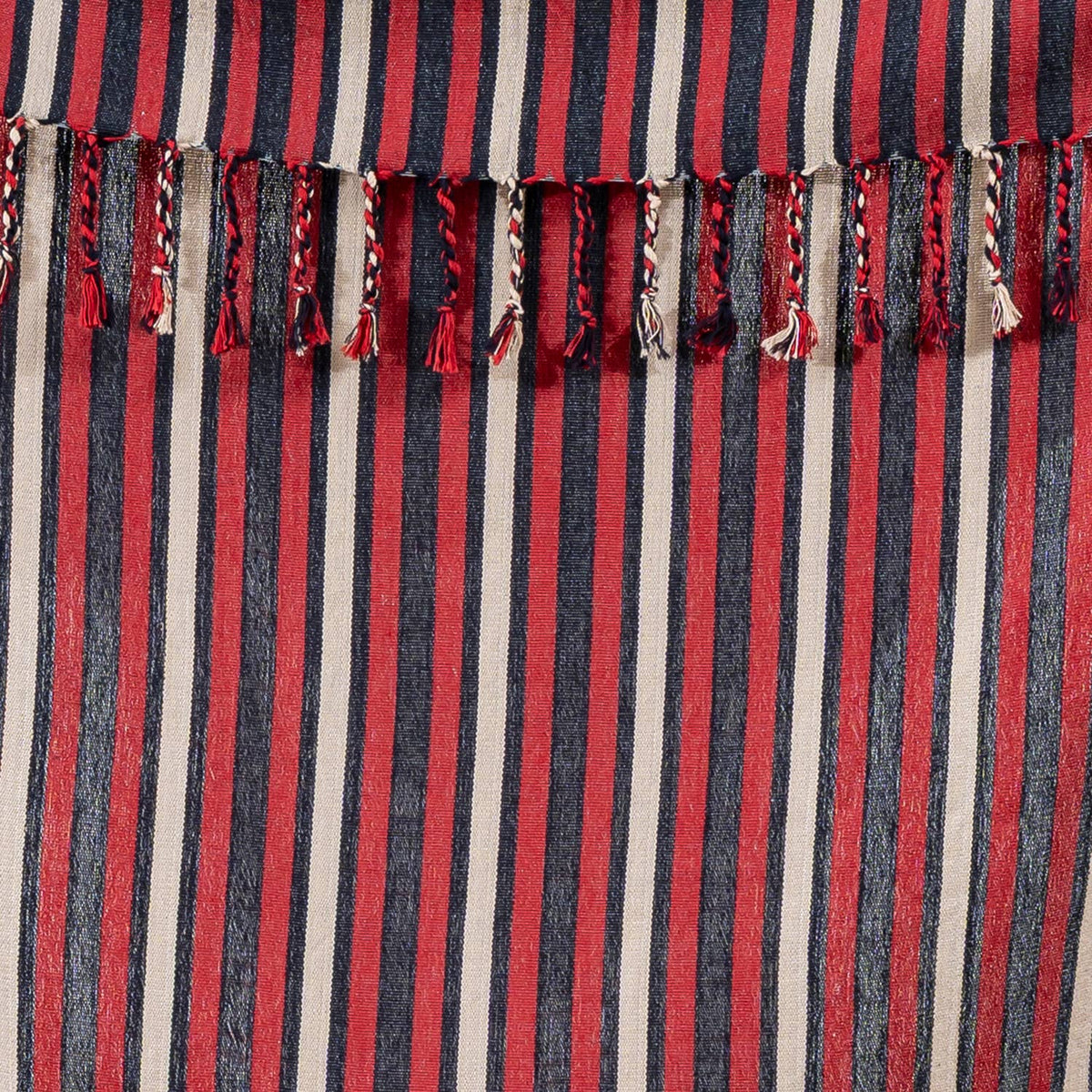 Premium Rustic Turkish Beach Towel – Burgundy Stripe, 100% Cotton Peshtemal, 40x70 in
