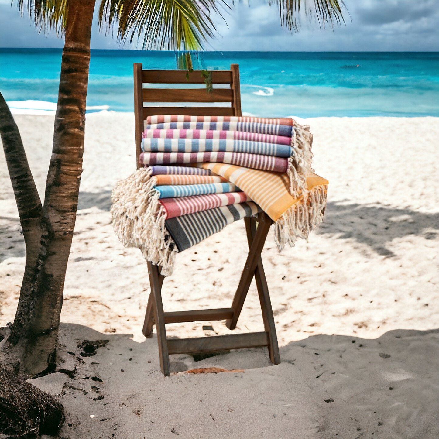 Andalusya Terry-backed Turkish Towels