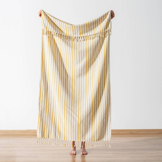 Bath Beach Towels Mid Weight Rustic Vintage Feel Pre-Washed