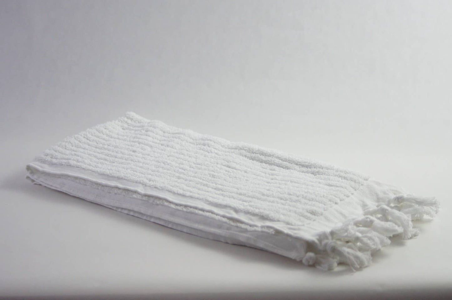 Cizgi White Towels Farm house Handloom Bath Turkish Hotel