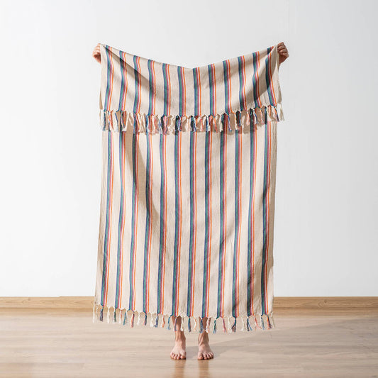 Bath Beach Towels Mid Weight Rustic Vintage Feel Pre-Washed