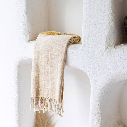 Bath Beach Towels Mid Weight Rustic Vintage Feel Pre-Washed