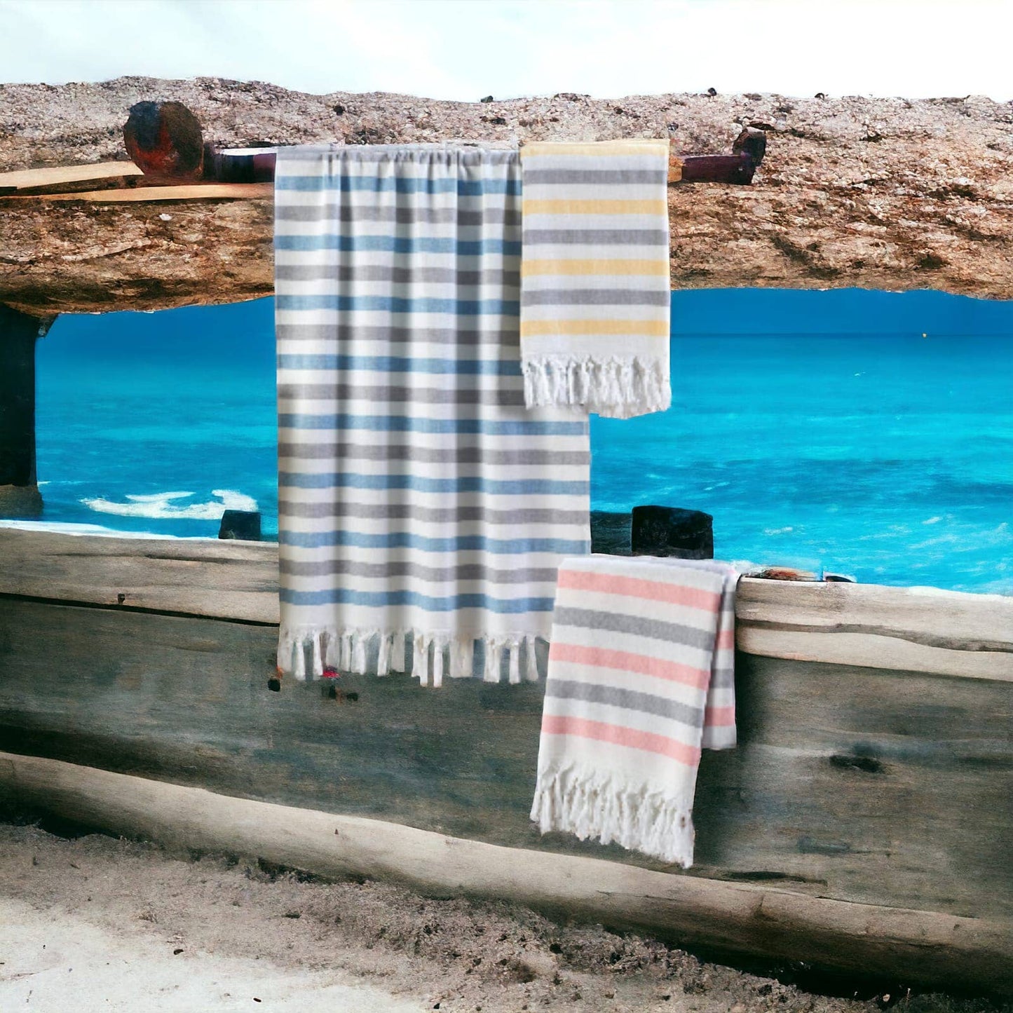 Arven Turkish Towel Bath Beach Hamam Surf Swimming Terryback