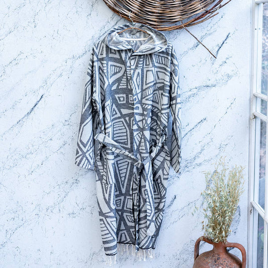 Turkish cotton light weight bathrobe