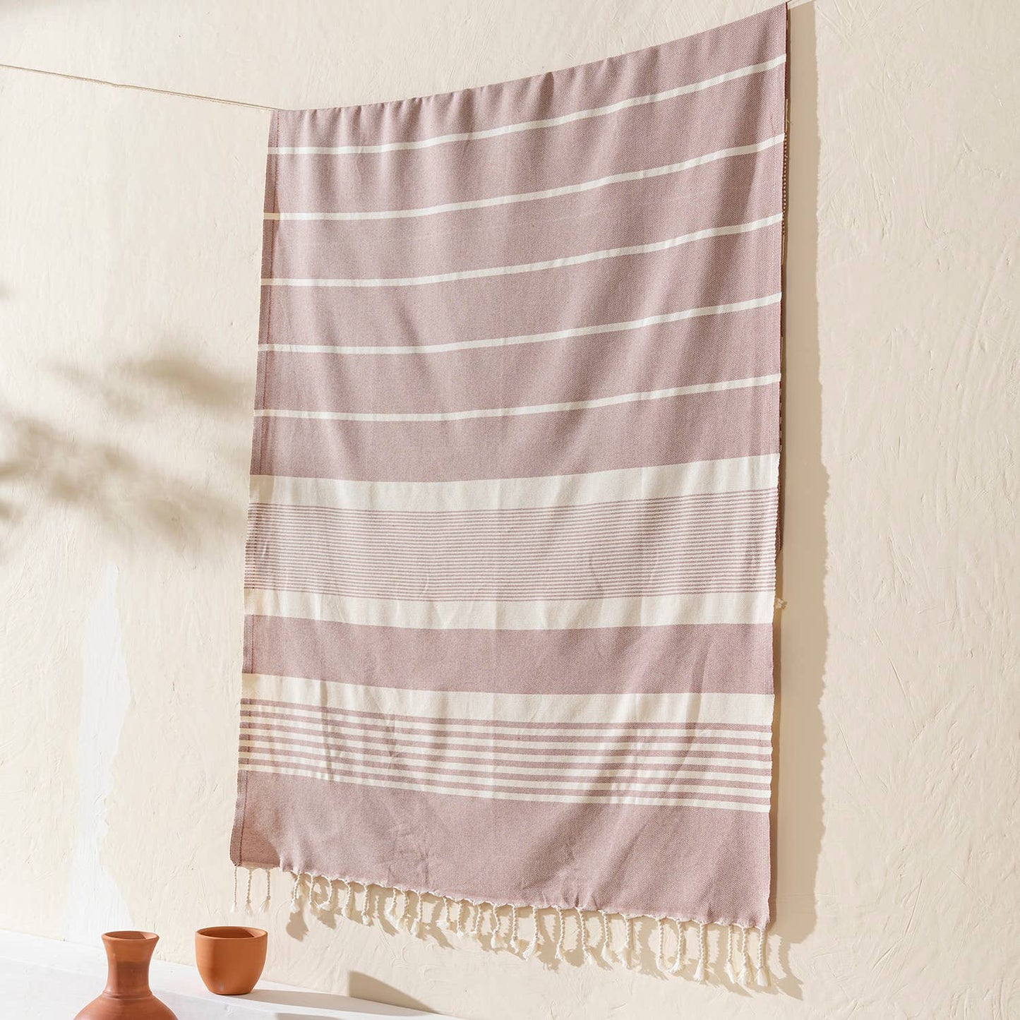 Fes Turkish Beach Towels 100% Cotton 33x66in Flat weave Spa