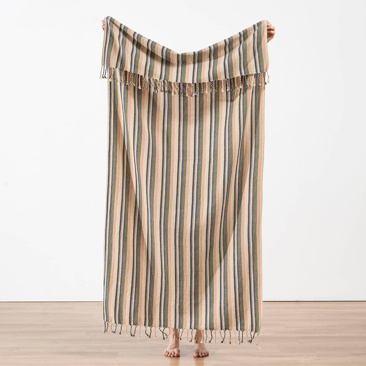 Bath Beach Towels Mid Weight Rustic Vintage Feel Pre-Washed