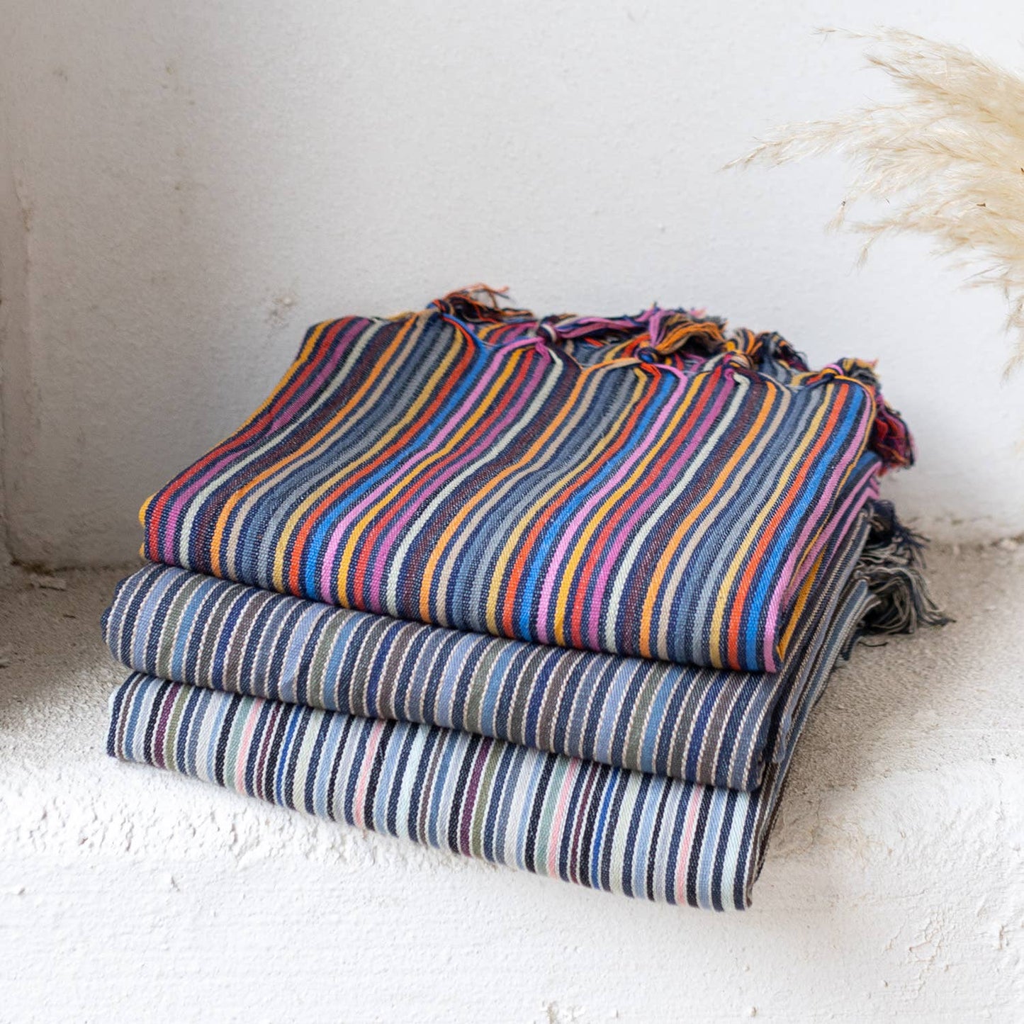 Bath Beach Towels Mid Weight Rustic Vintage Feel Pre-Washed