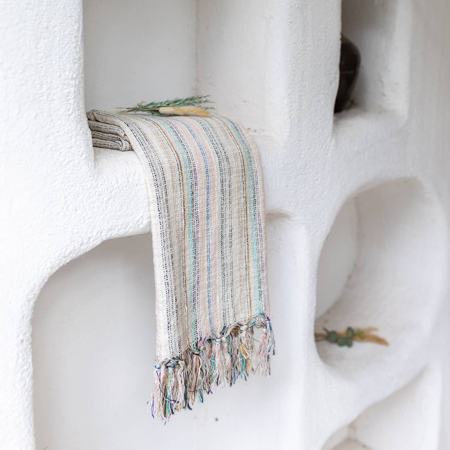 Bath Beach Towels Mid Weight Rustic Vintage Feel Pre-Washed