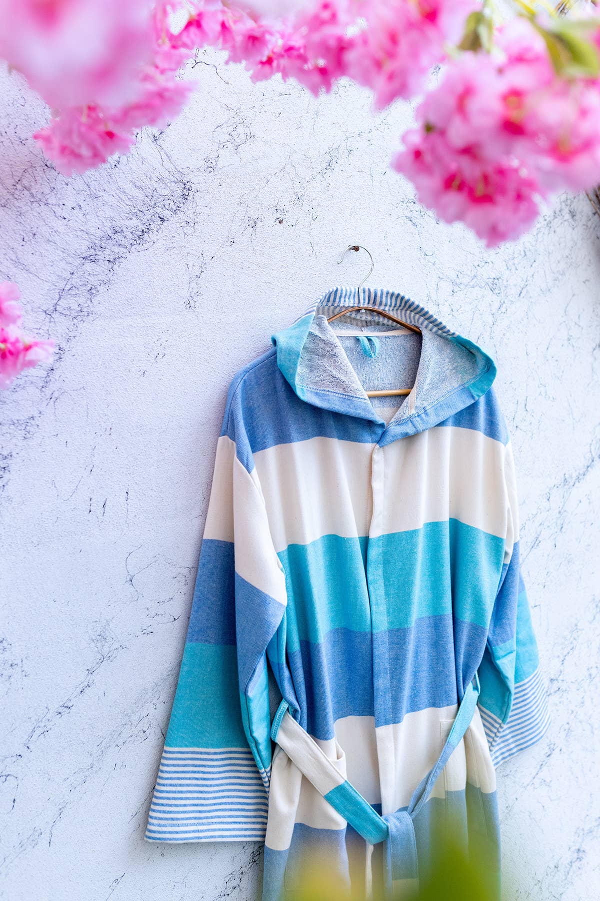 Turkish cotton light weight bathrobe