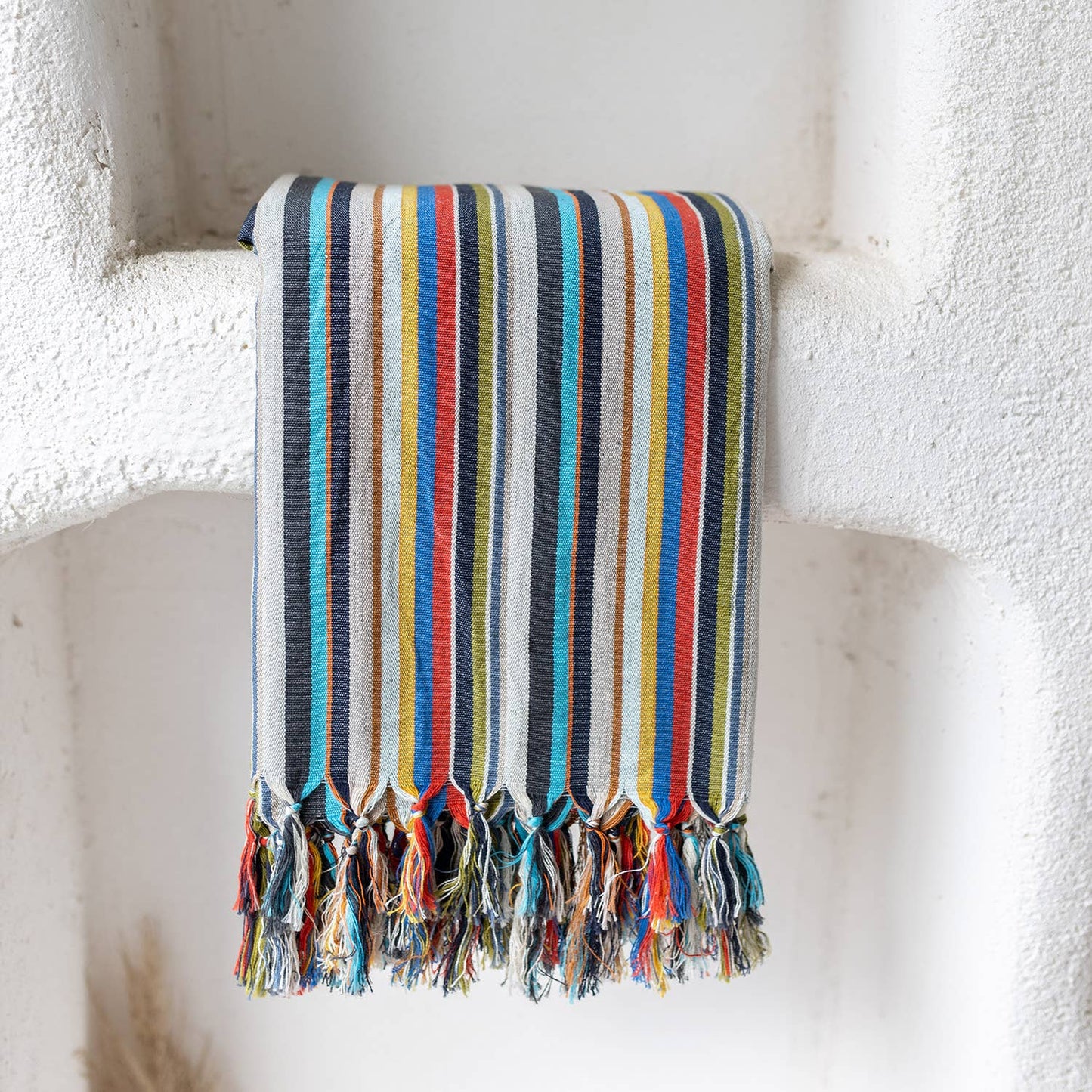 Bath Beach Towels Mid Weight Rustic Vintage Feel Pre-Washed
