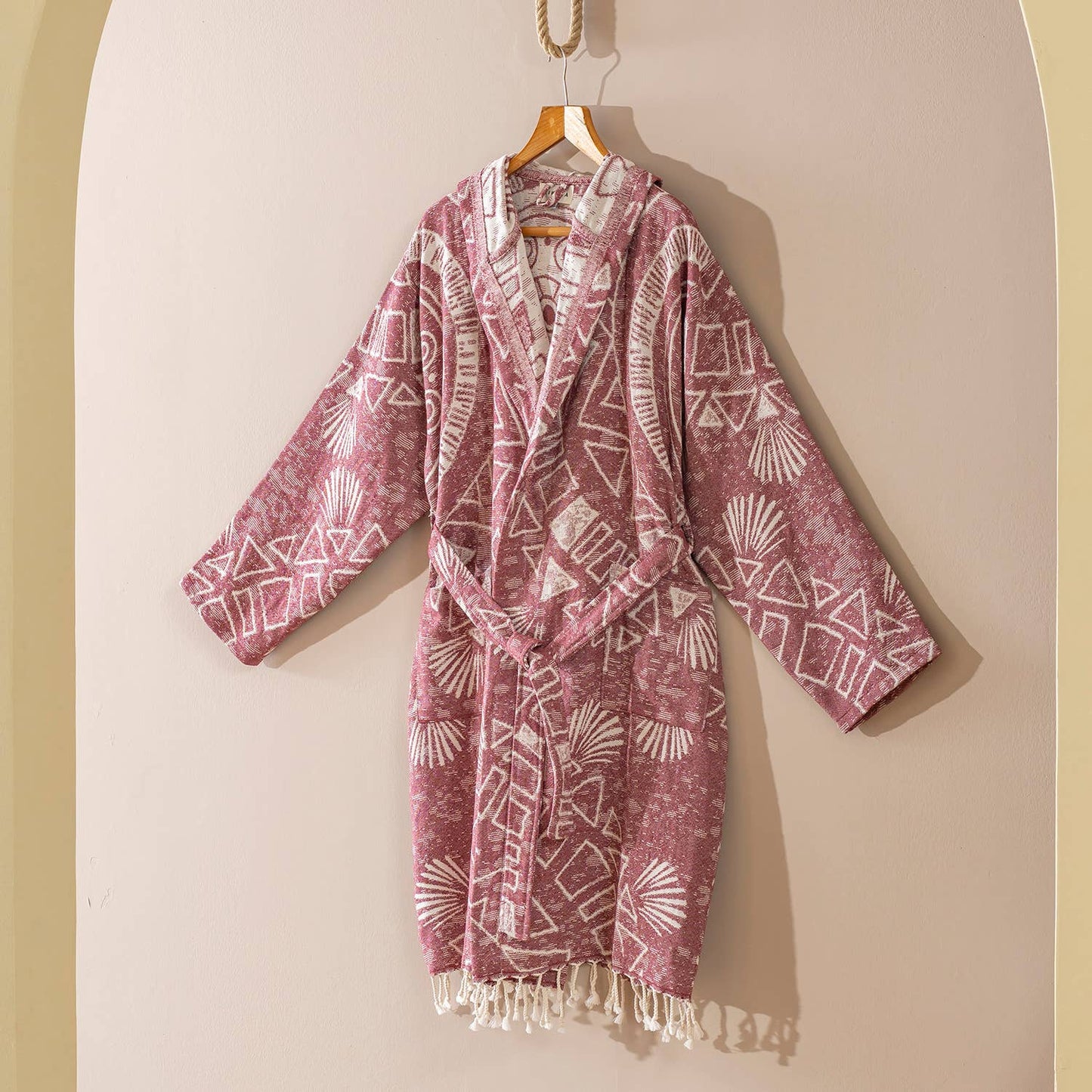 Turkish cotton light weight bathrobe