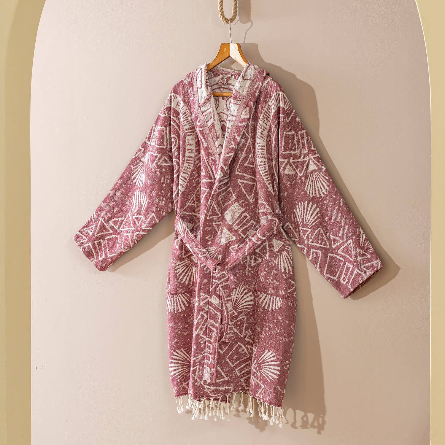 Turkish cotton light weight bathrobe