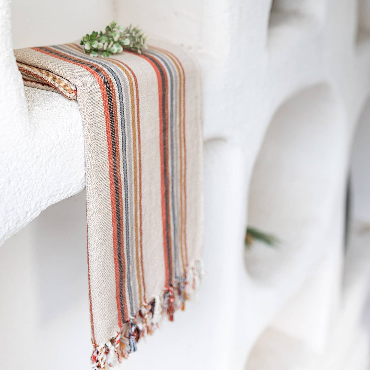 Bath Beach Towels Mid Weight Rustic Vintage Feel Pre-Washed