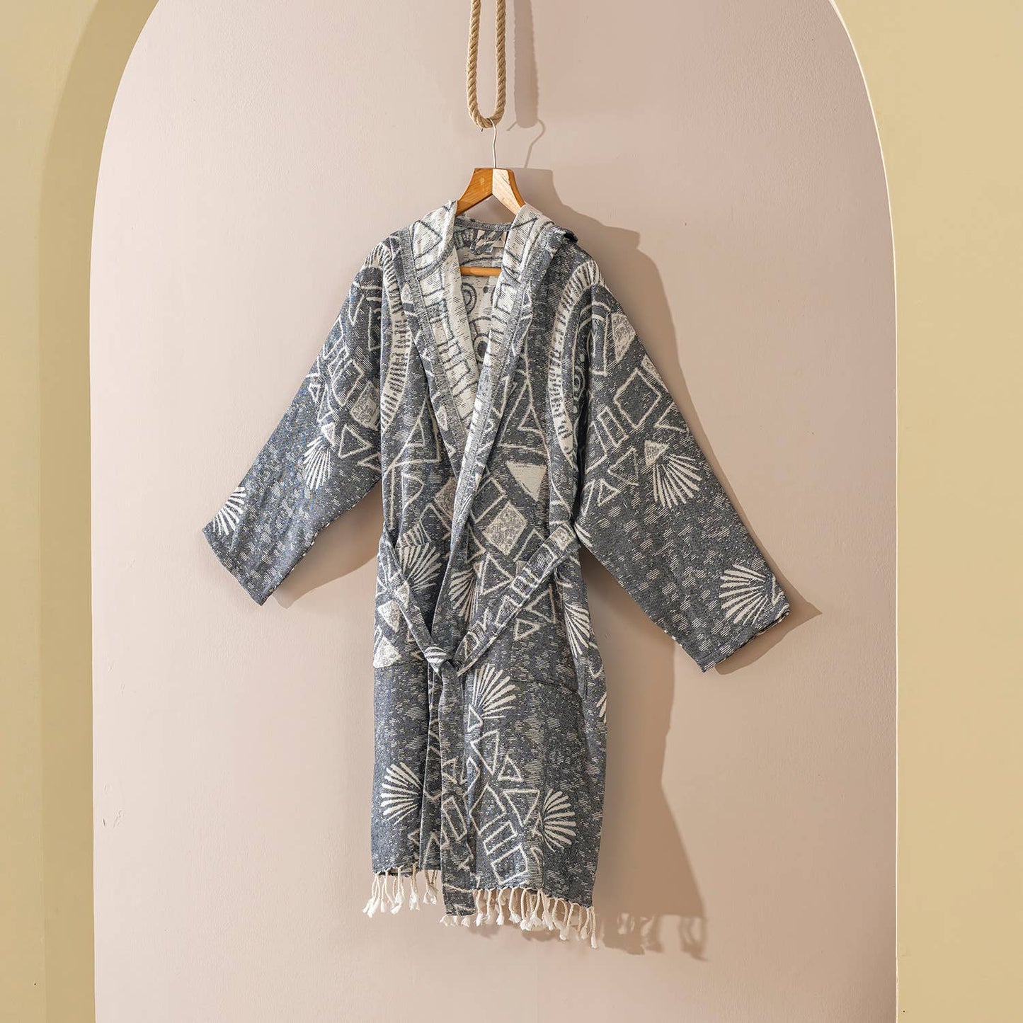 Turkish cotton light weight bathrobe