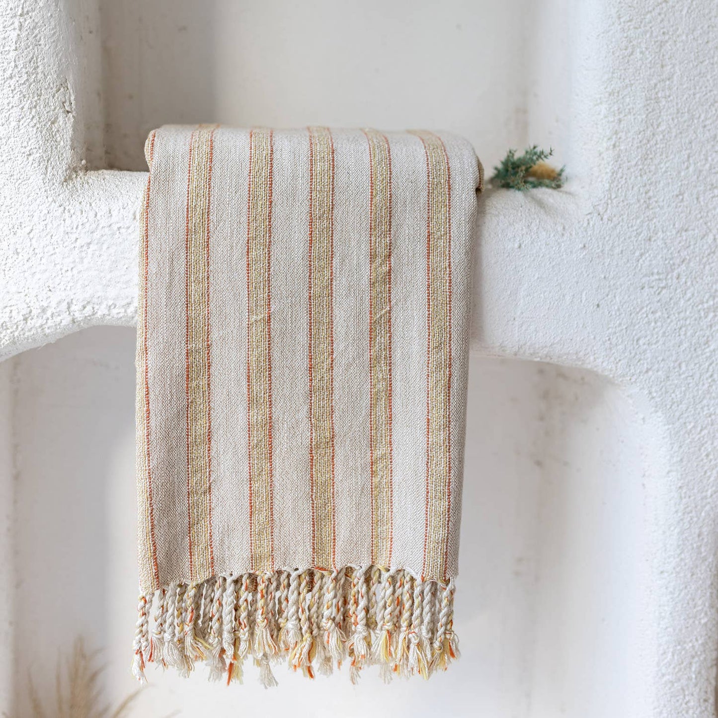 Bath Beach Towels Mid Weight Rustic Vintage Feel Pre-Washed