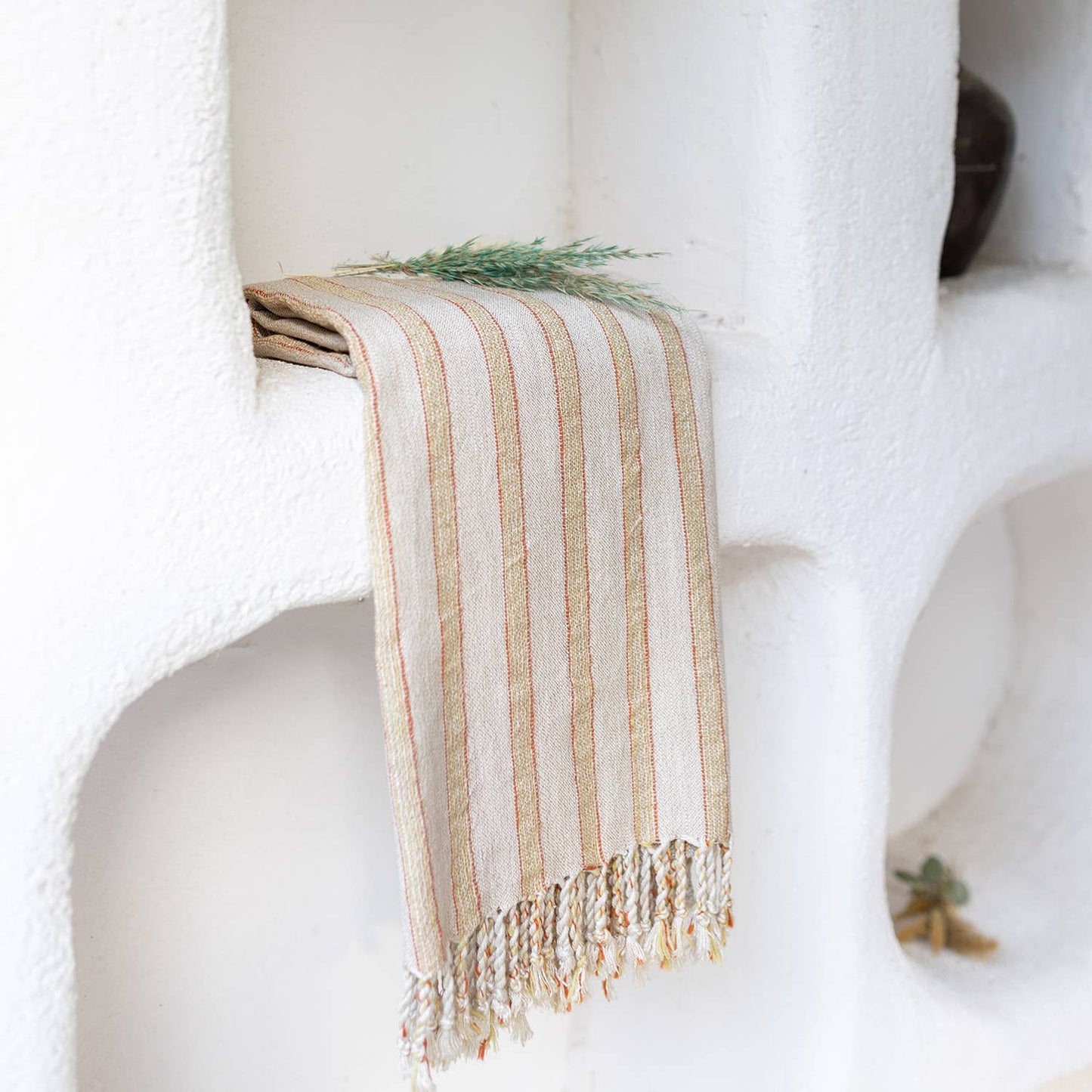 Bath Beach Towels Mid Weight Rustic Vintage Feel Pre-Washed
