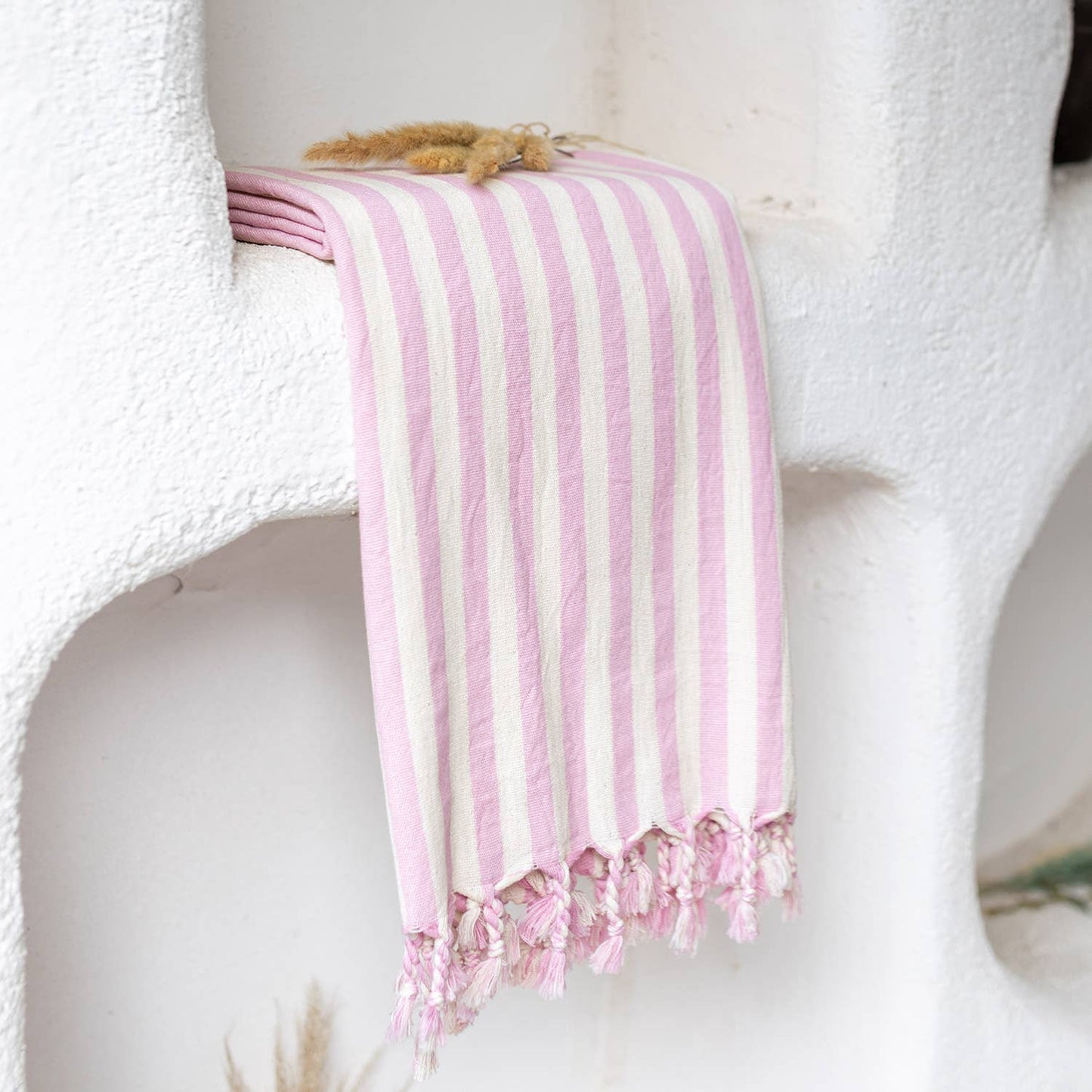 Bath Beach Towels Mid Weight Rustic Vintage Feel Pre-Washed