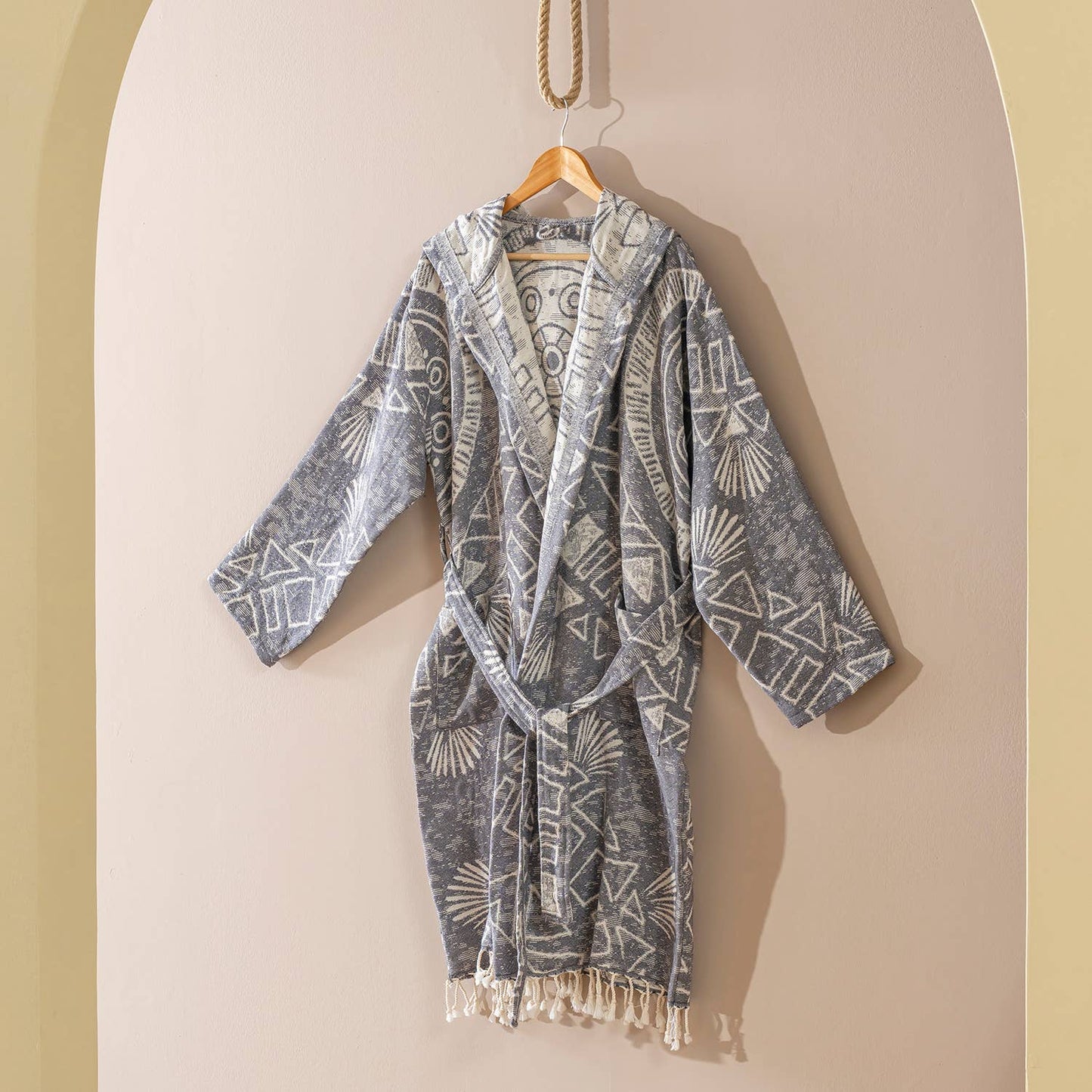 Turkish cotton light weight bathrobe