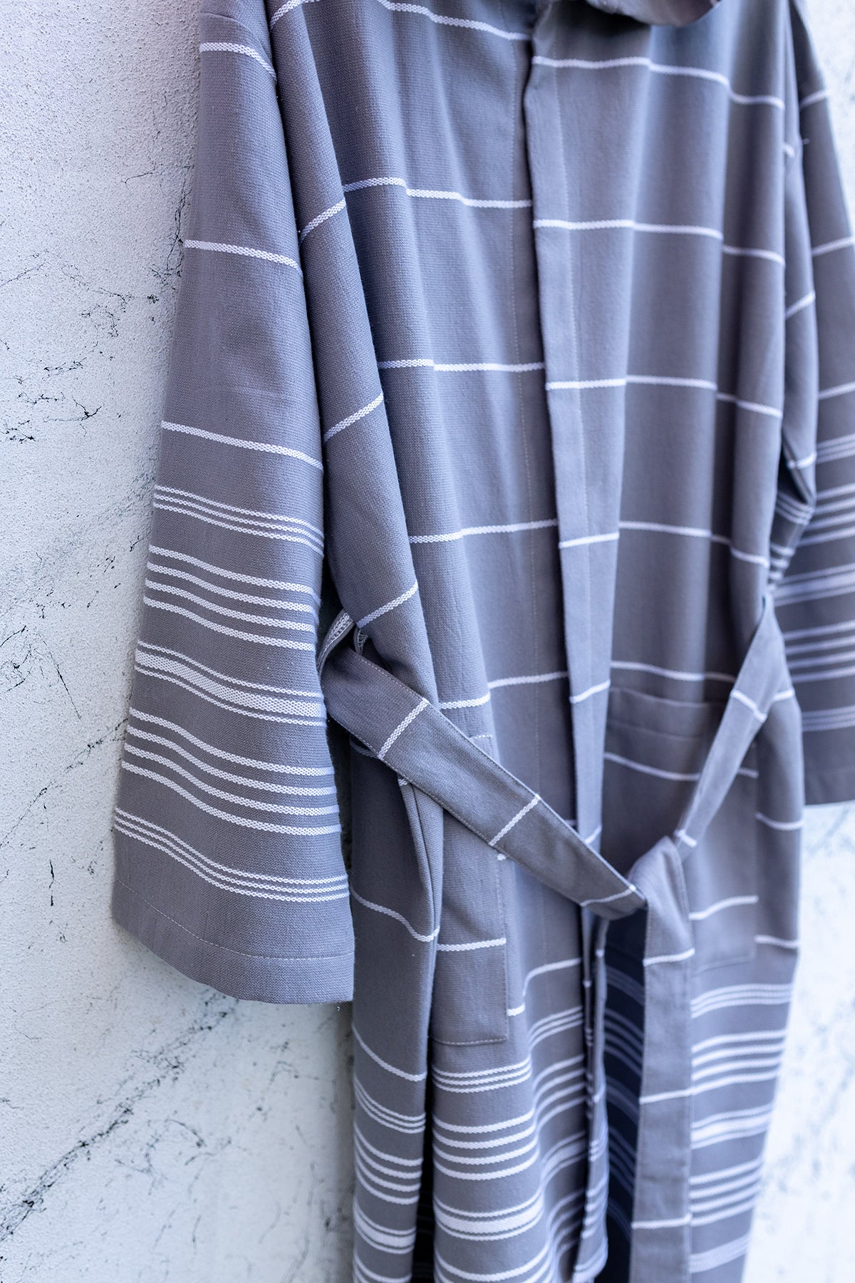 Sense Turkish Cotton Terry-backed Bathrobe