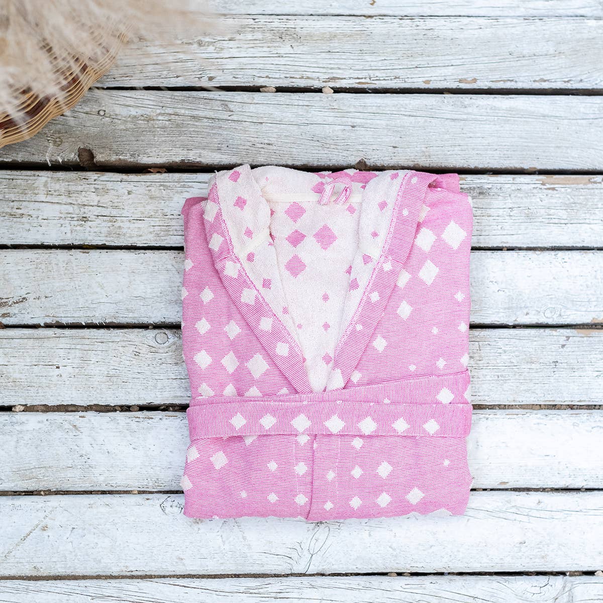 Turkish cotton light weight bathrobe