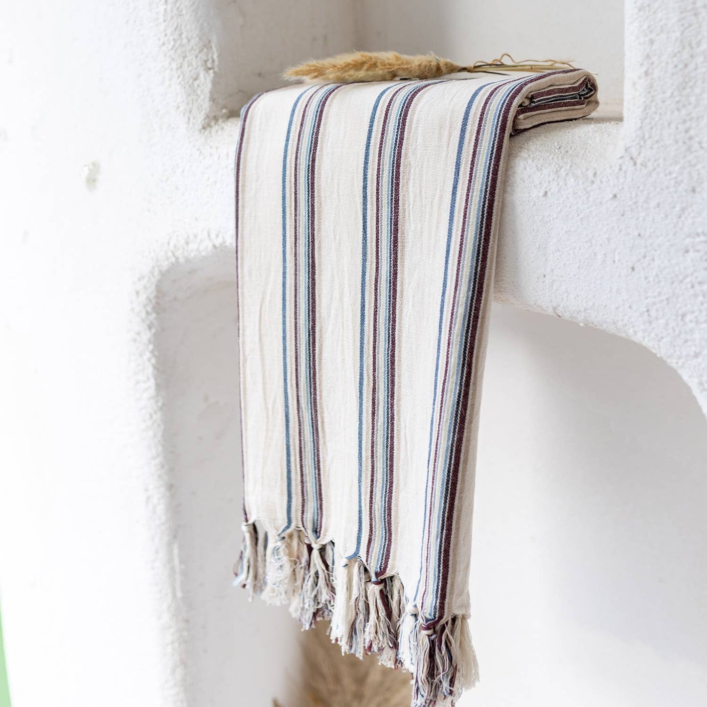 Bath Beach Towels Mid Weight Rustic Vintage Feel Pre-Washed