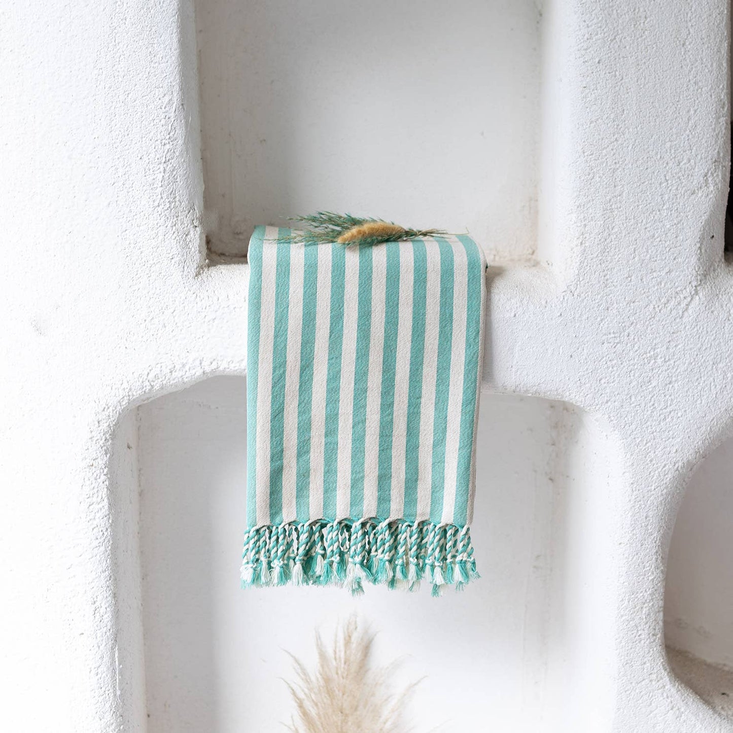 Bath Beach Towels Mid Weight Rustic Vintage Feel Pre-Washed