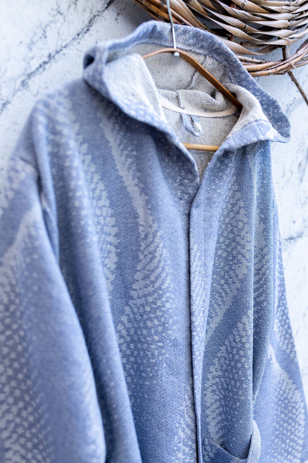 Turkish cotton light weight bathrobe
