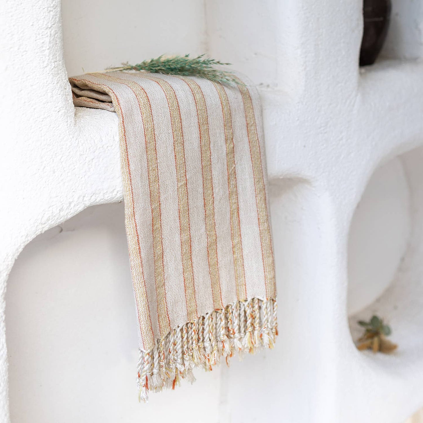 Bath Beach Towels Mid Weight Rustic Vintage Feel Pre-Washed