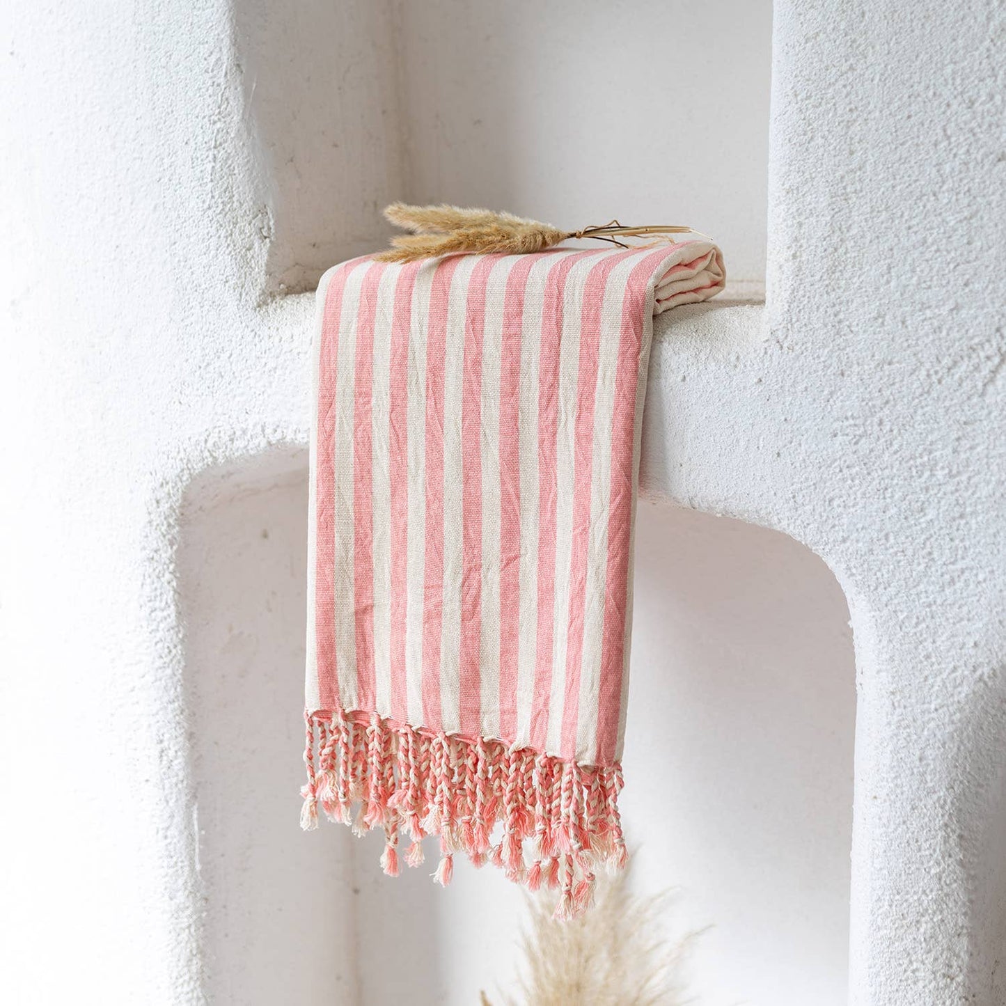 Bath Beach Towels Mid Weight Rustic Vintage Feel Pre-Washed
