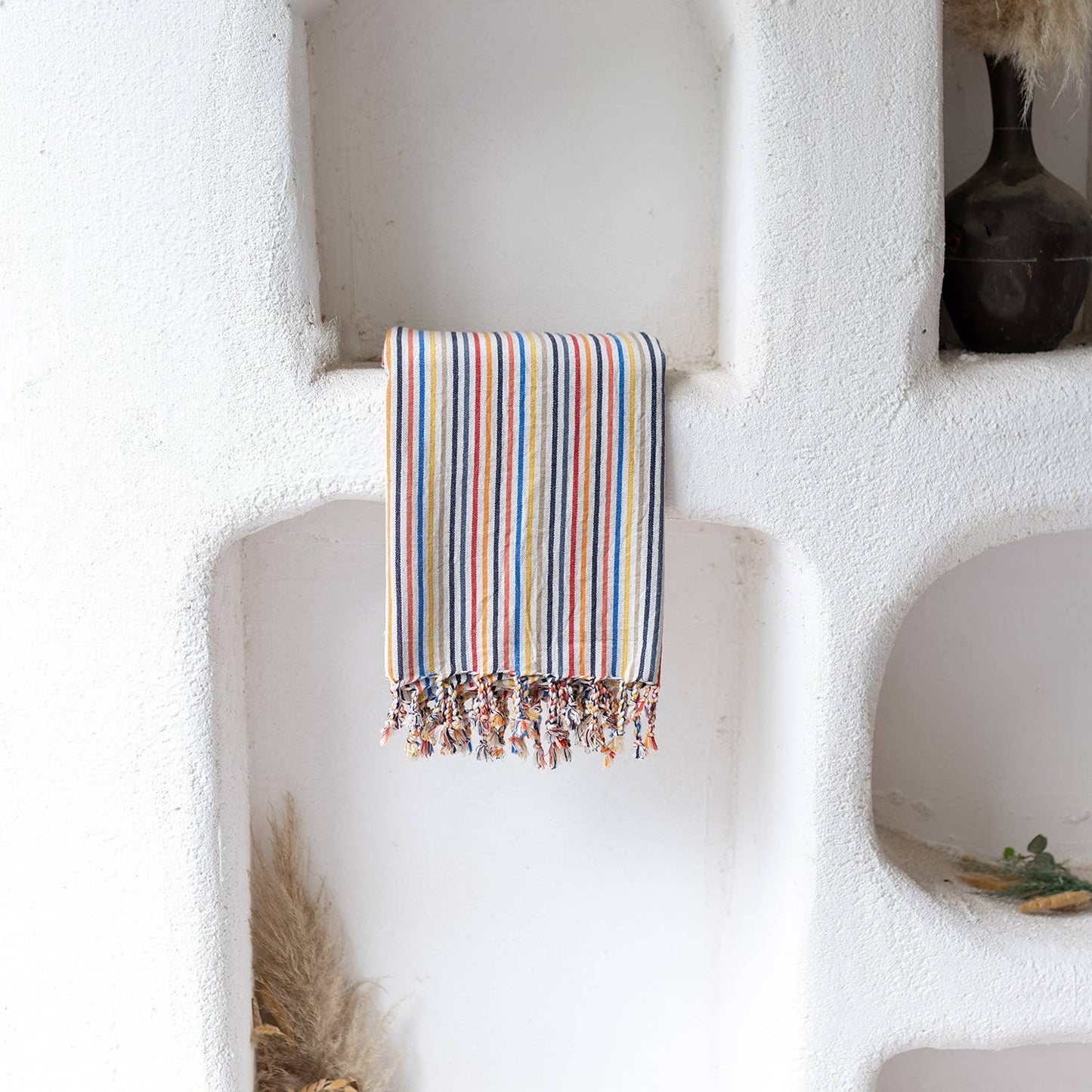 Bath Beach Towels Mid Weight Rustic Vintage Feel Pre-Washed