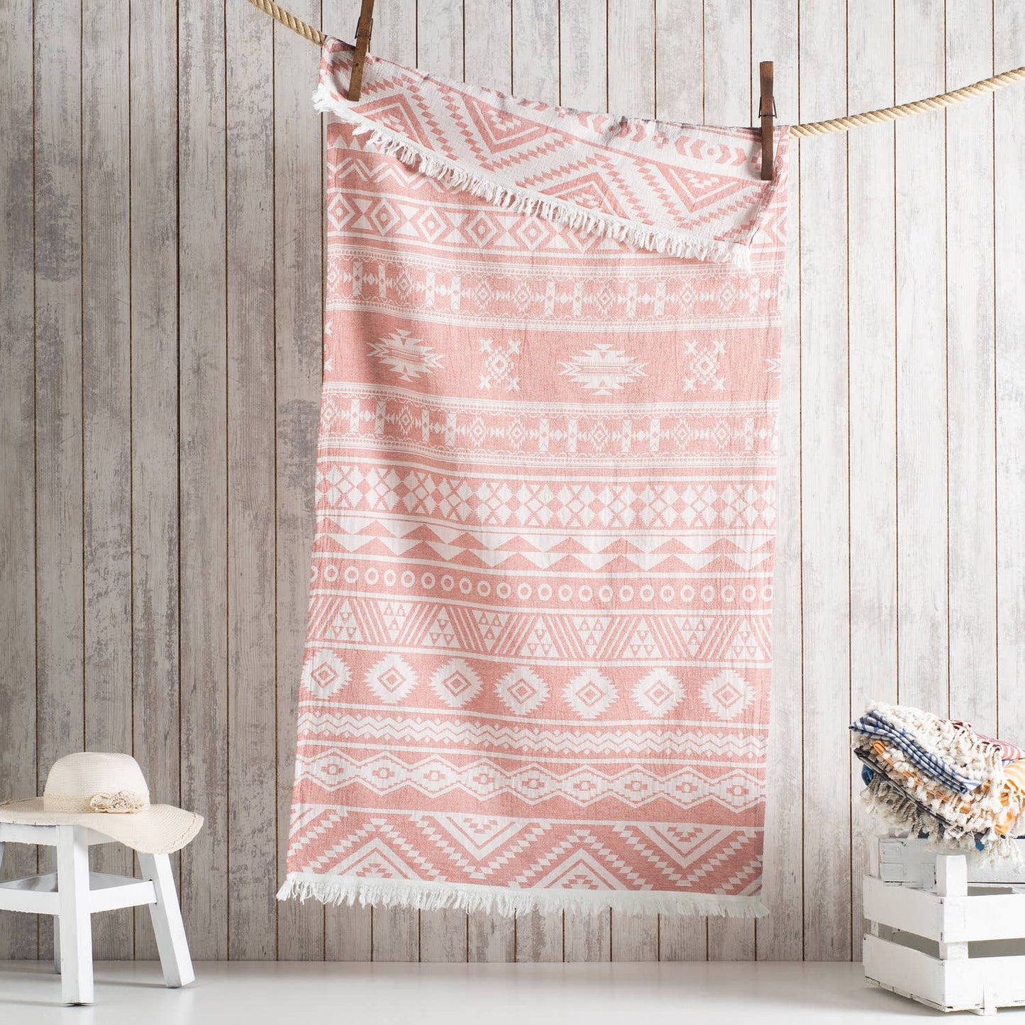 Aztec Turkish Beach Towels 33x66 Fouta Peshtemal Hammam Pool