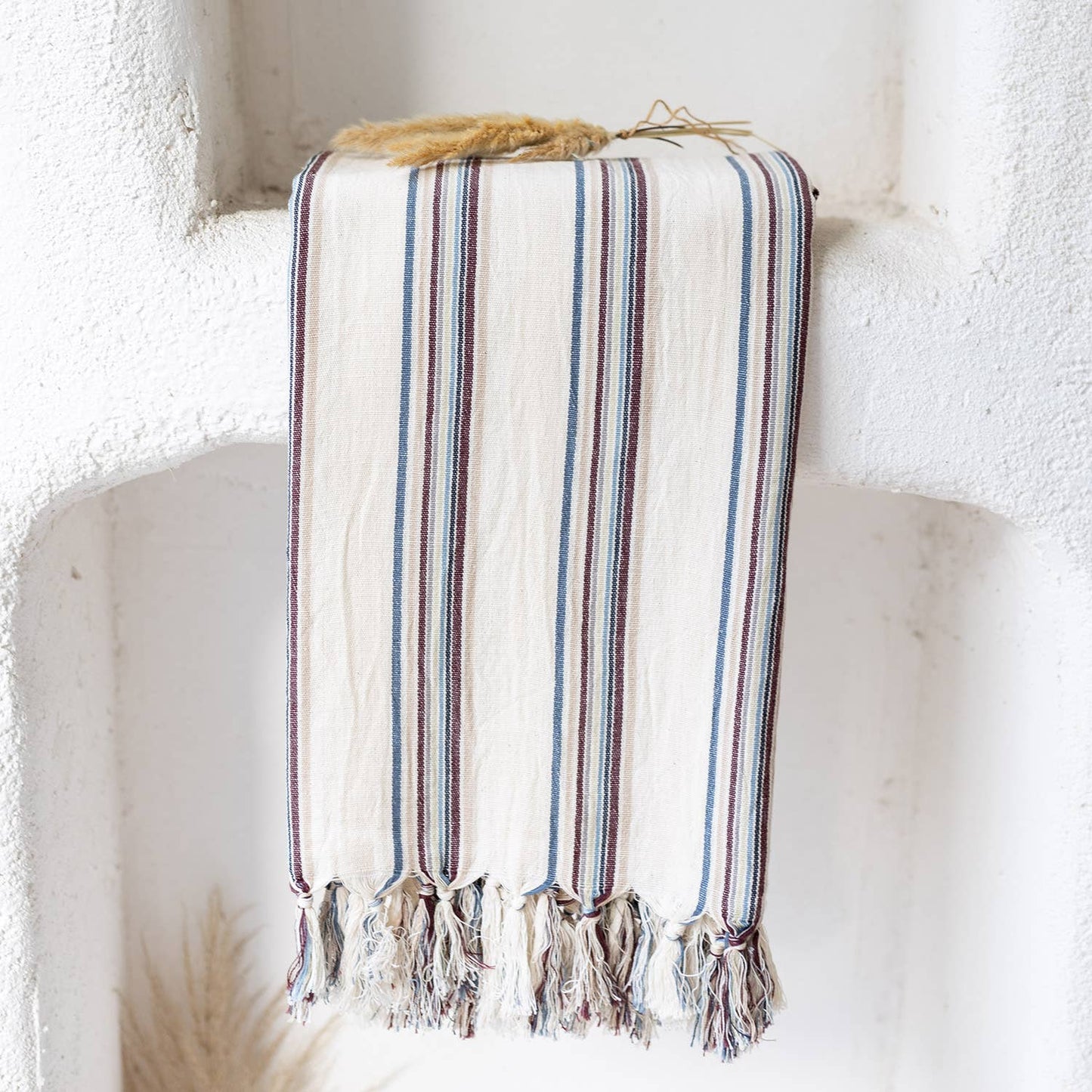 Bath Beach Towels Mid Weight Rustic Vintage Feel Pre-Washed