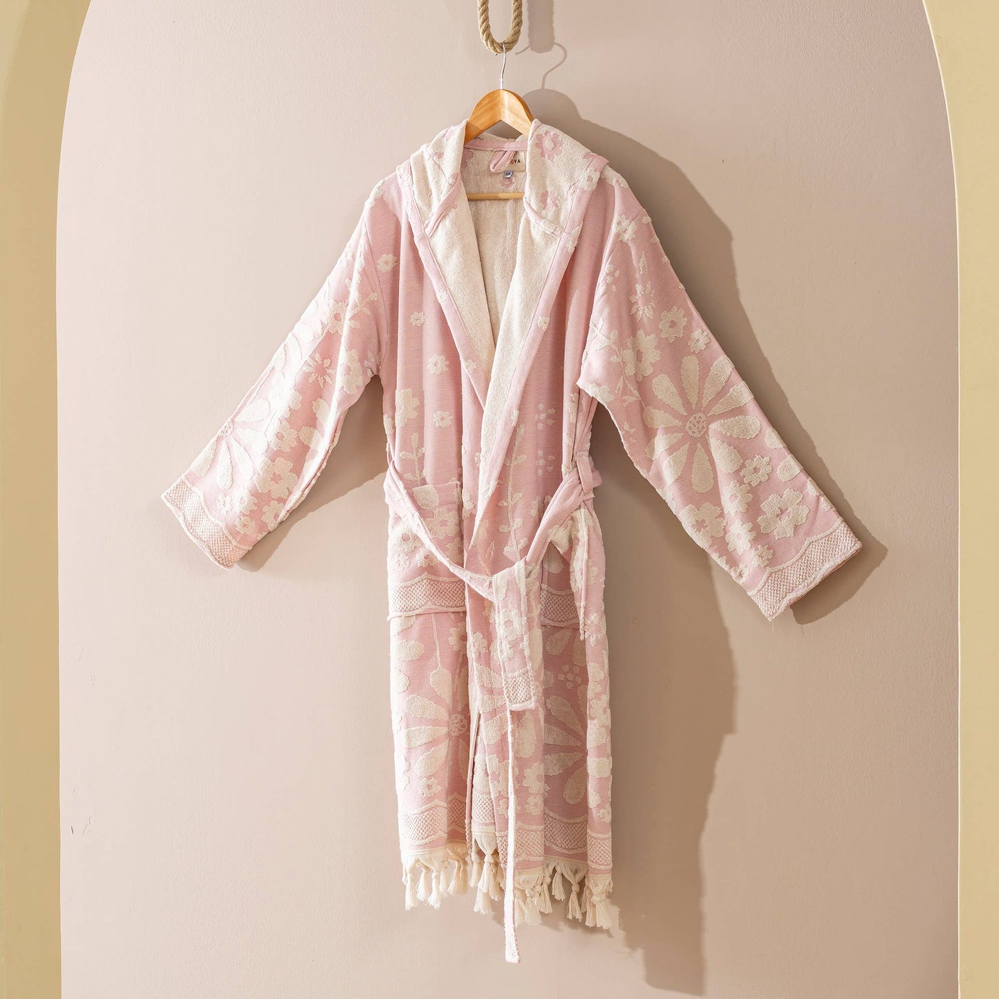 Turkish cotton light weight bathrobe