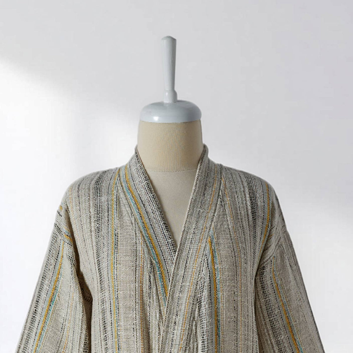 Santorini Turkish kimono bathrobe – Natural | Kikoya