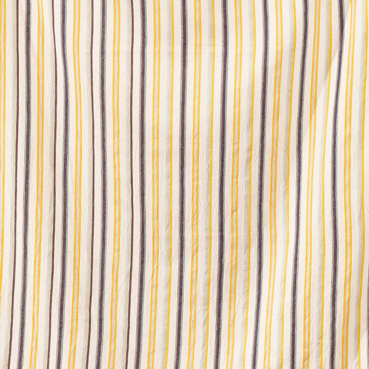 Multi stripe Turkish bathrobe in mustard & blue – kimono | Kikoya