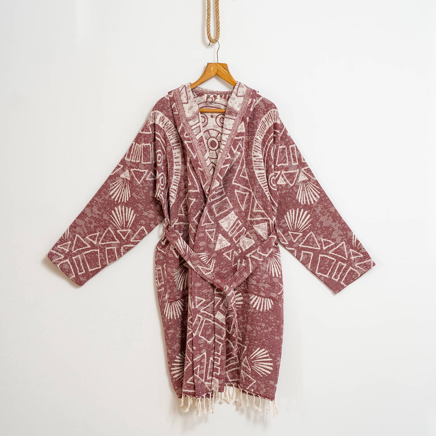 Turkish cotton light weight bathrobe