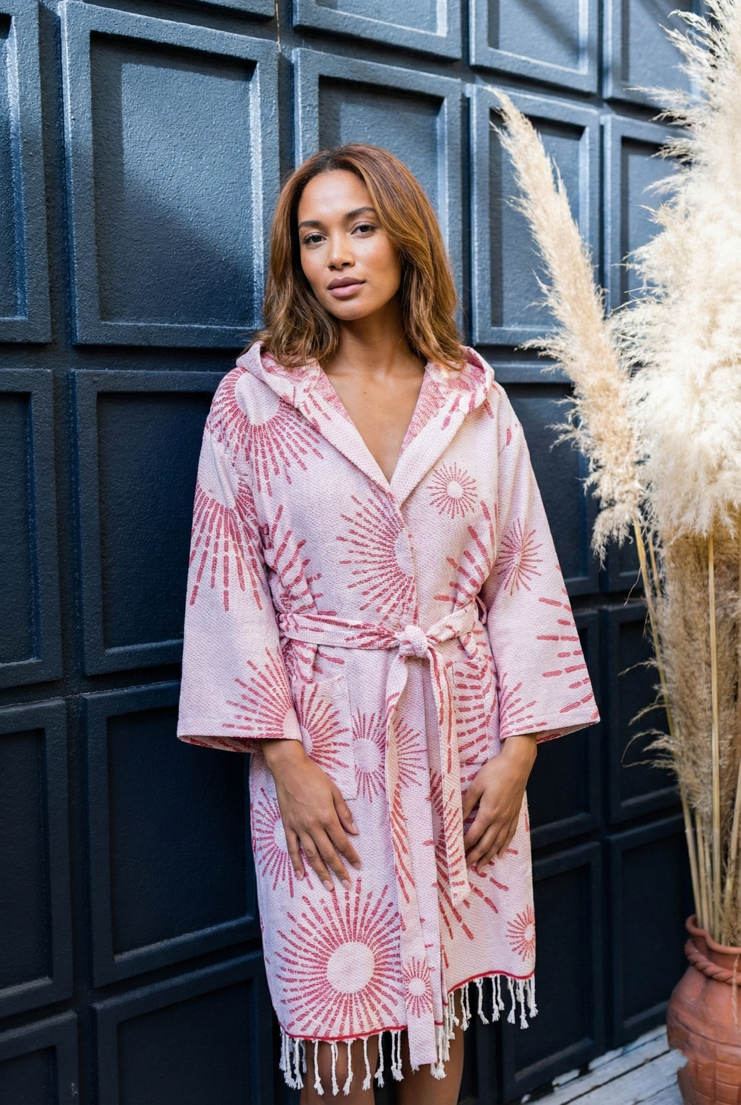 Turkish cotton light weight bathrobe