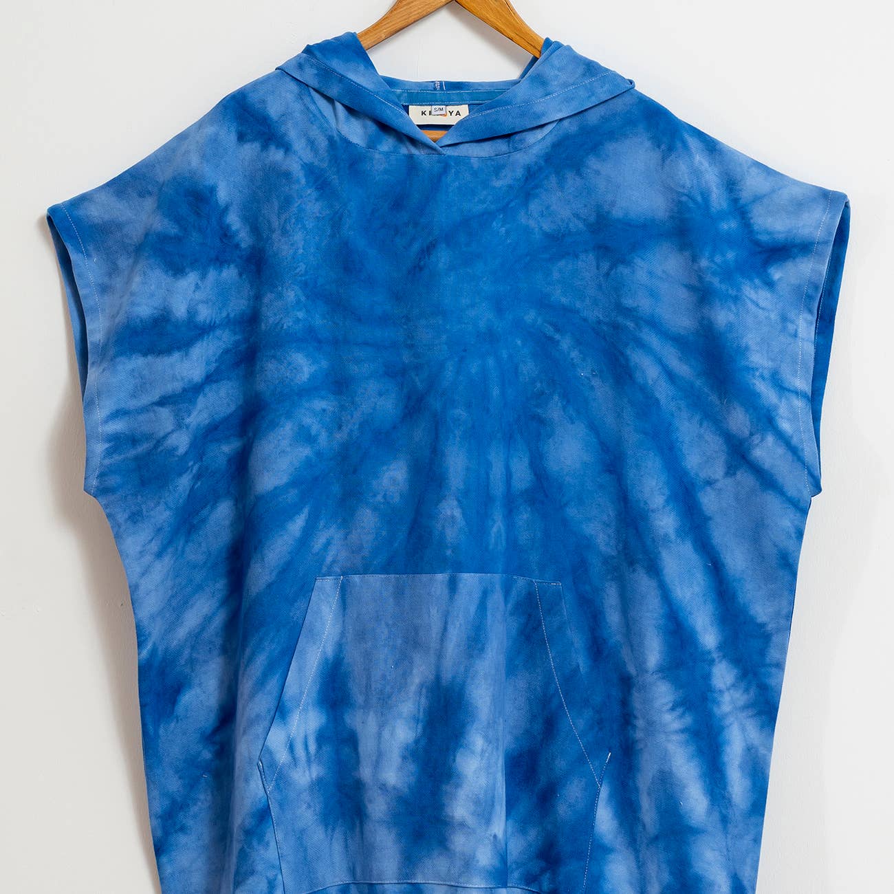 Cyber Tie-dye Adult Changing Poncho Beach Surf Swim Cover-up