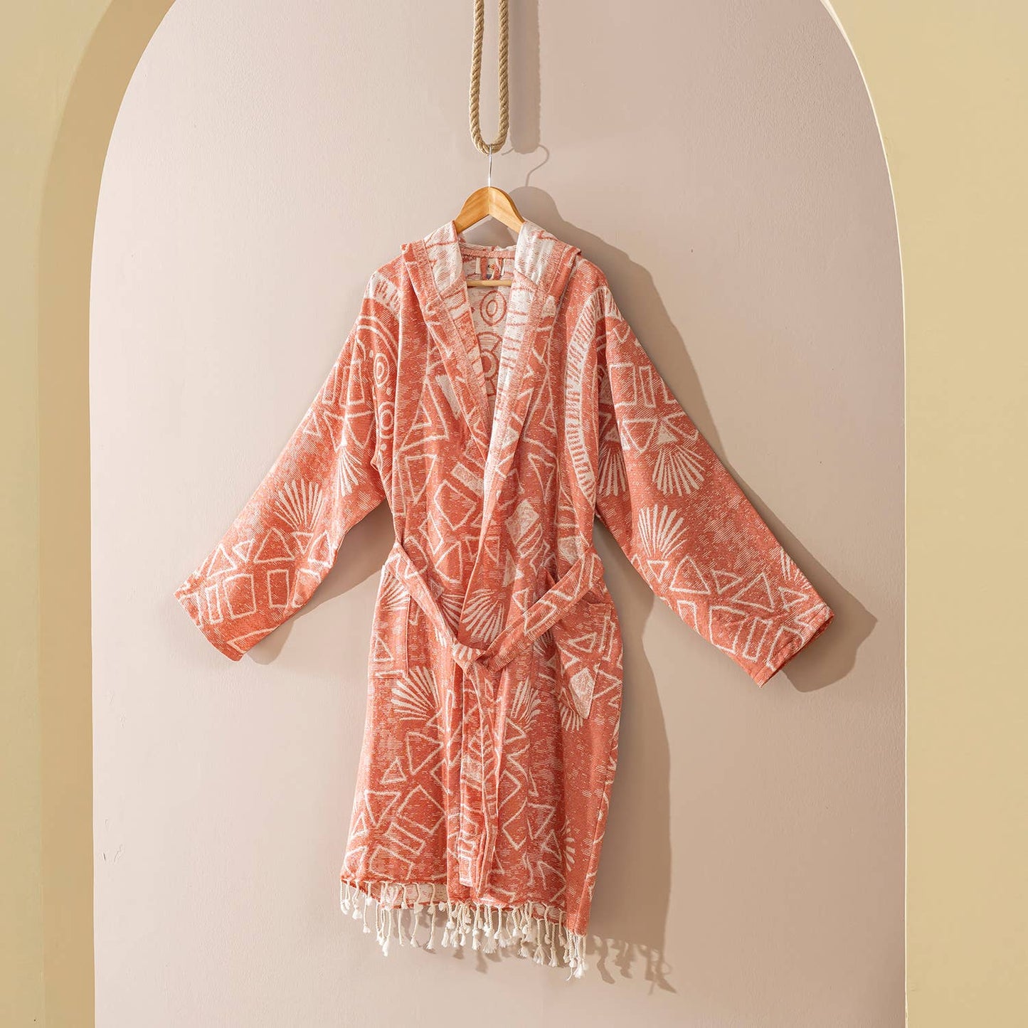 Turkish cotton light weight bathrobe