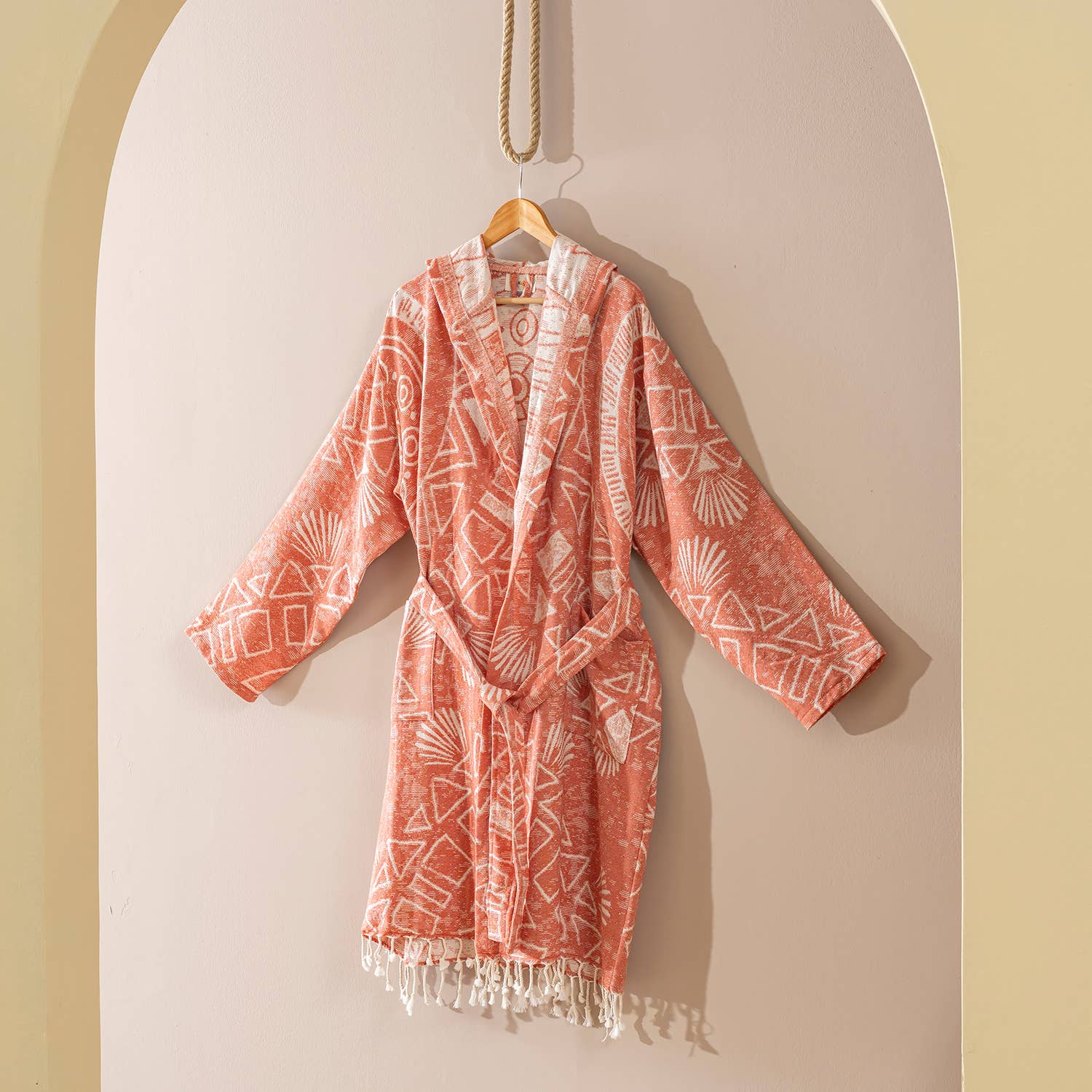 Turkish cotton light weight bathrobe