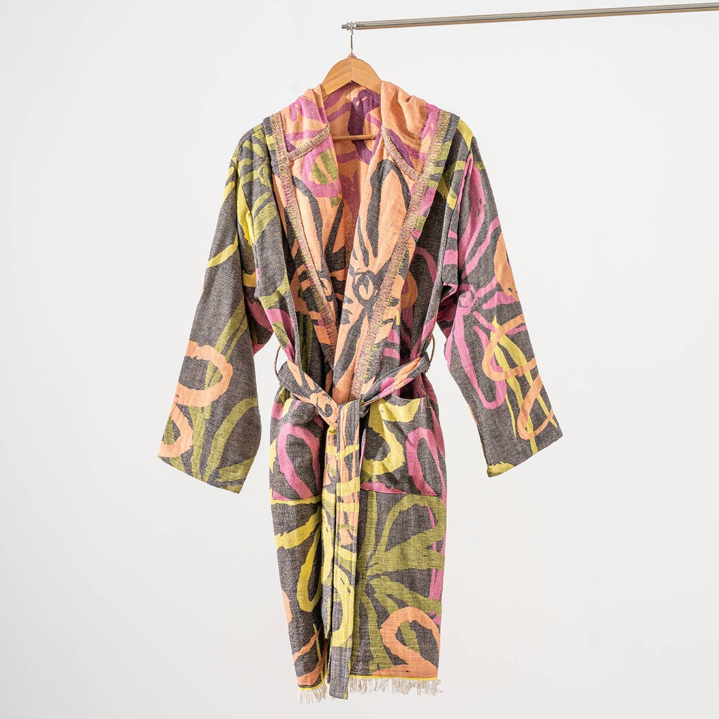 Turkish cotton light weight bathrobe
