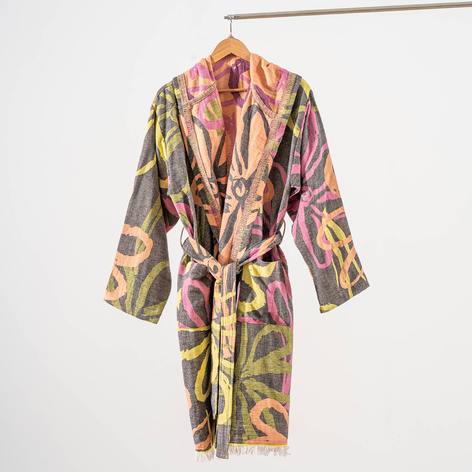 Turkish cotton light weight bathrobe