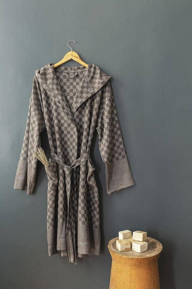 Turkish cotton light weight bathrobe