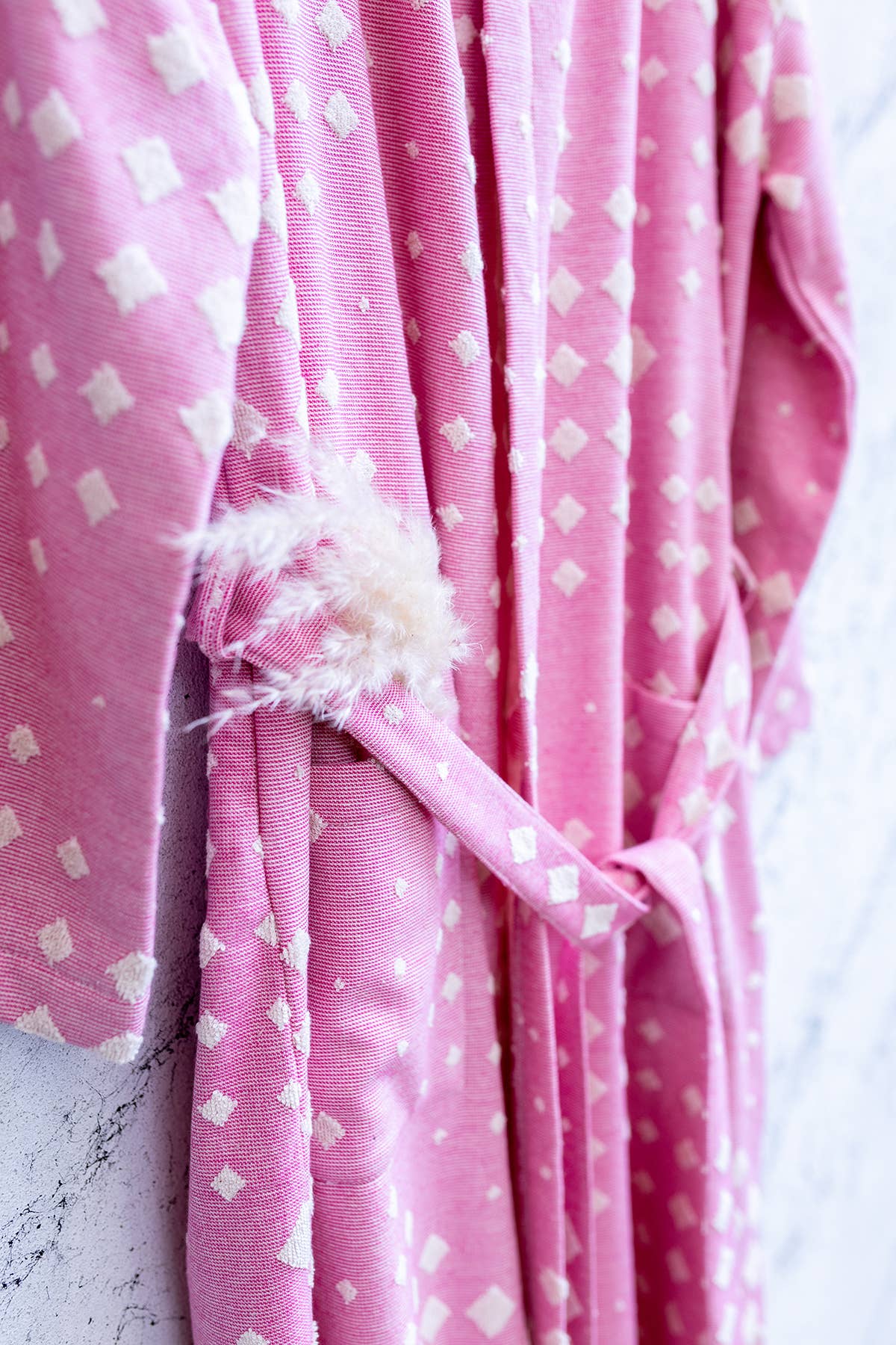 Turkish cotton light weight bathrobe